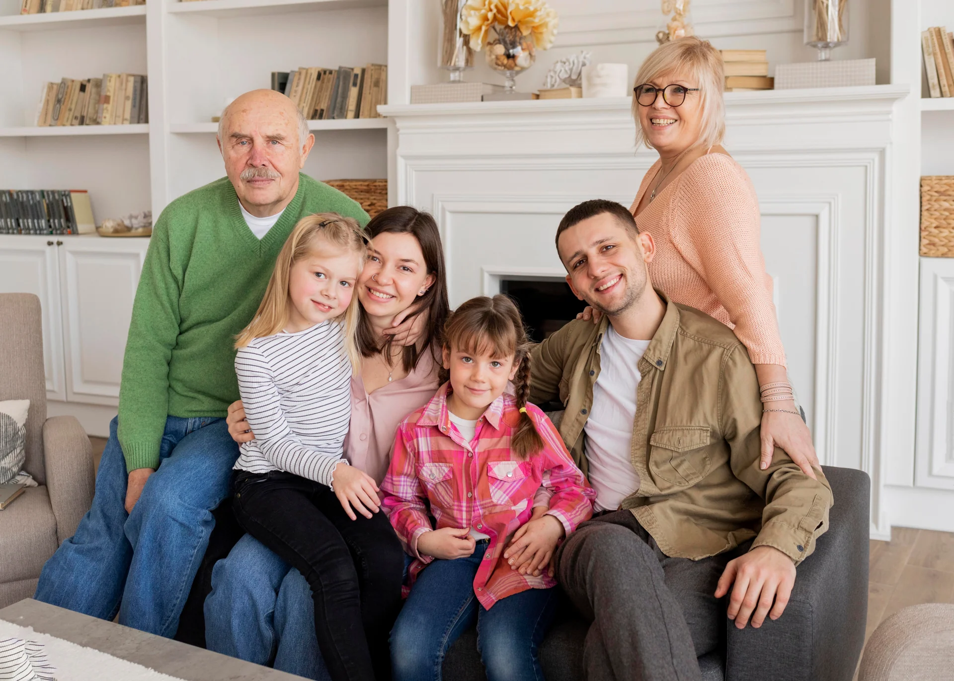 Family spending time together